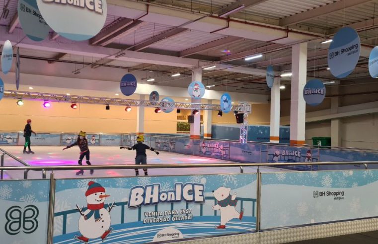 PATINAÇÃO NO GELO: BH ON ICE RETORNA AO BH SHOPPING